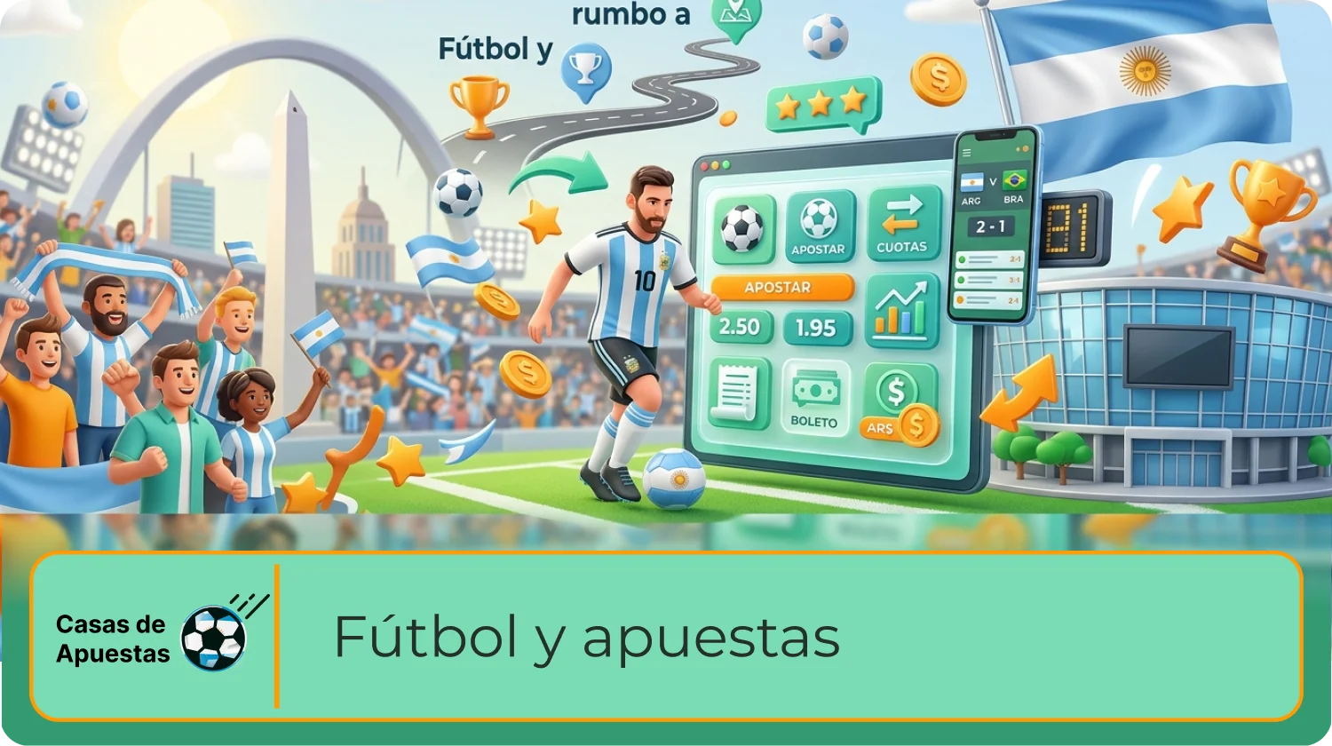 Pronósticos deportivos para fanáticos argentinos del balón