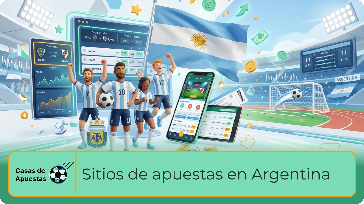 Plataformas argentinas para jugar en eventos deportivos