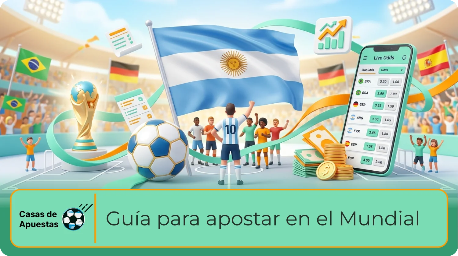 Pasos básicos para participar en jugadas mundialistas